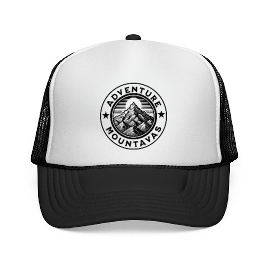 Mountain Adventure Cool Inspirational design Trucker Caps