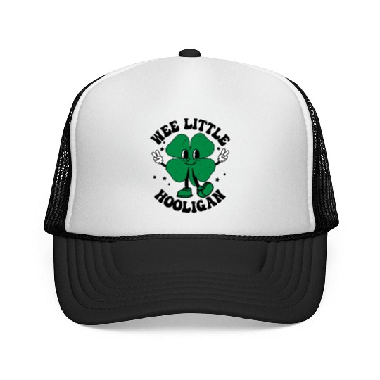 Wee Little Hooligan Cute St. Patrick's Day Irish S Trucker Caps