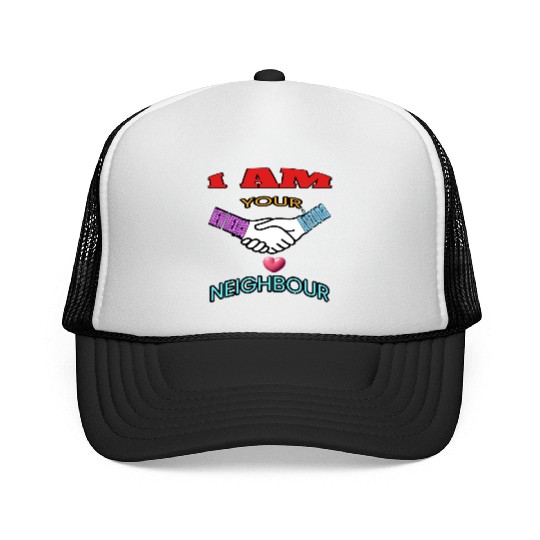 I AM YOUR NEIGHOUR NEW MEXICO AND Arizonna Trucker Caps