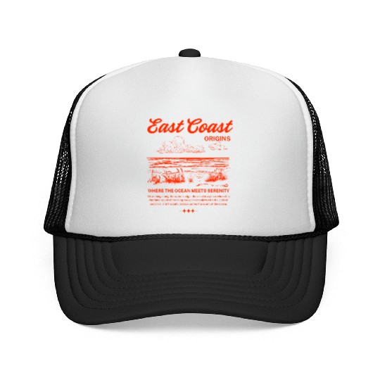East Coast Origins Trucker Caps – Ocean Serenity Design