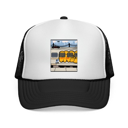 New York City – City of Dreams | NYC Skyline Trucker Caps