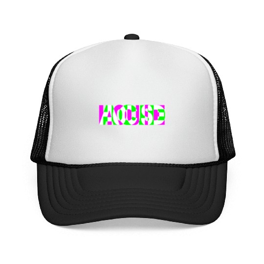 Acid House Techno Raver Trucker Caps