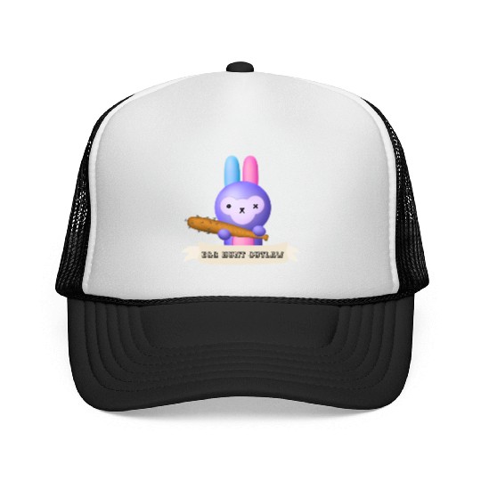 Egg Hunt Outlaw Easter Trucker Caps