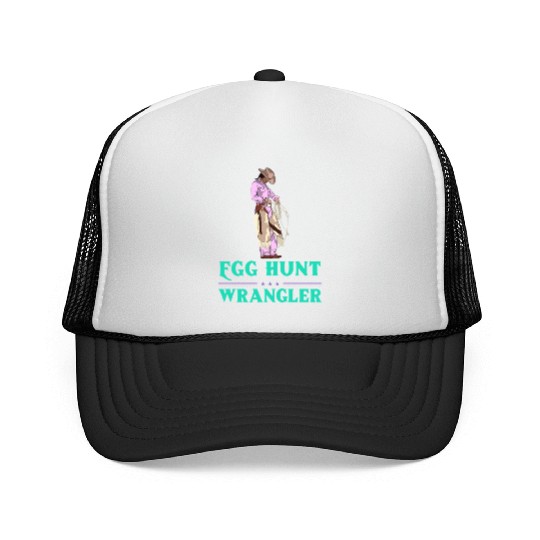 Egg Hunt Wrangler Easter Trucker Caps