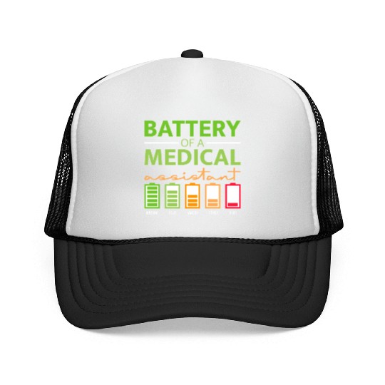 Battery Of A Medical Assistant Trucker Caps