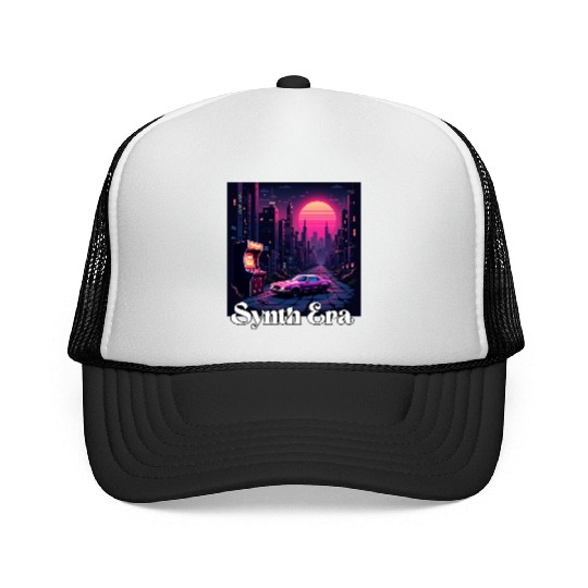 Synth Era Retro Wave Trucker Caps