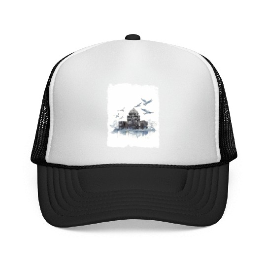 HIROSHIMA, NEVER FORGET - JAPAN THEME Trucker Caps