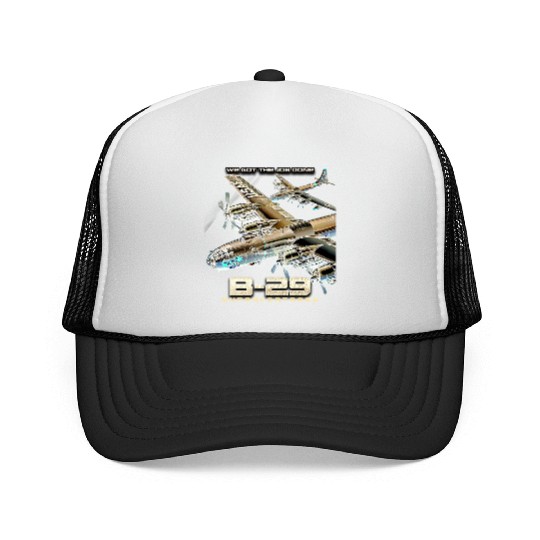 B29 Superfortress War II-era Bomber Aircraft Trucker Caps