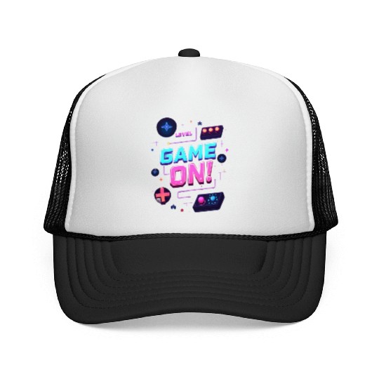 Level Up Your Style With Game On Trucker Caps