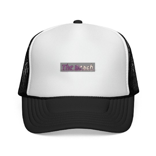 Purple sunset Trucker Caps