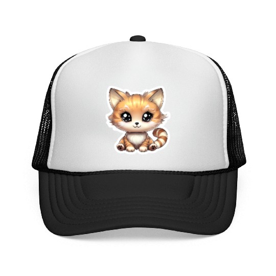 Kawaii Cat Trucker Caps