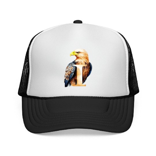 EAGLE LETTER I Trucker Caps