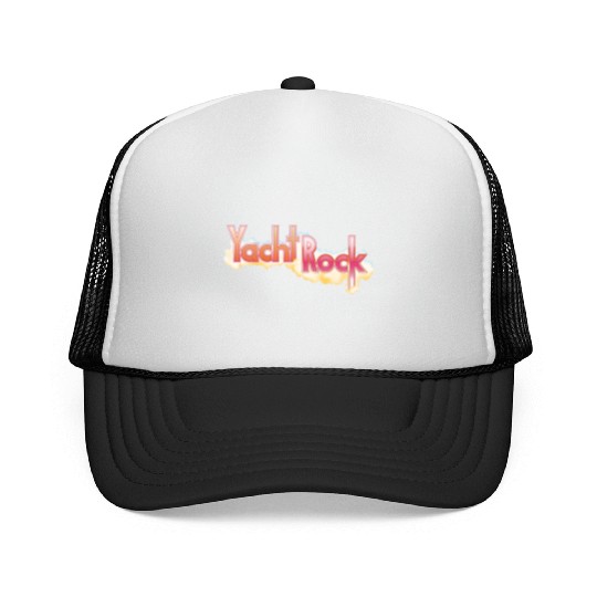 Yacht Rock Party Boat Drinking Trucker Caps Vintage 70s