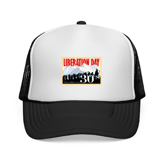 Liberation Day, There & Back Again 1930's Trucker Caps