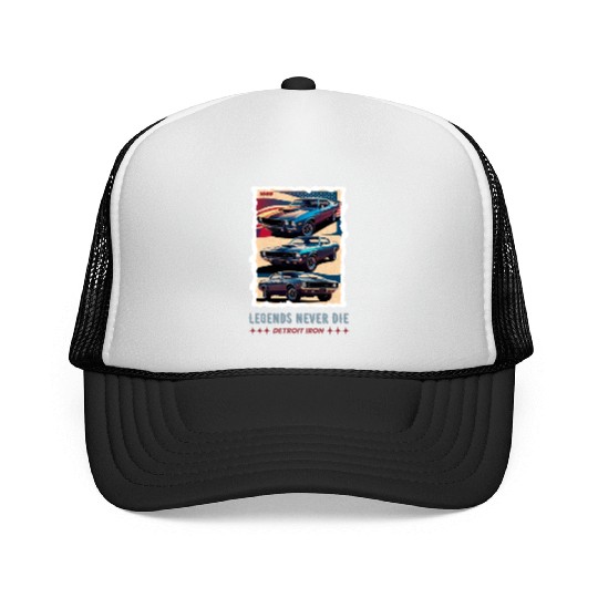 LEGENDS NEVER DIE Trucker Caps