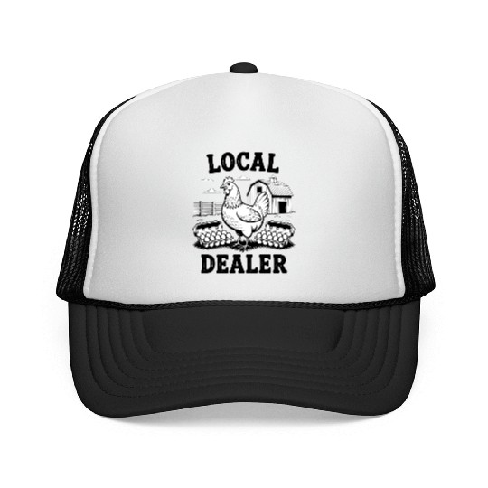 Local Egg Dealer Easter Sunday Easter Egg Hunt Trucker Caps