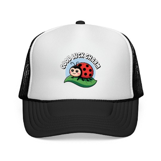 Lucky Ladybug Trucker Caps