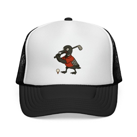 Angry Golf Loon Trucker Caps