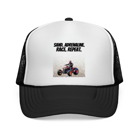 Sand Drag Racing Adrenaline Trucker Caps
