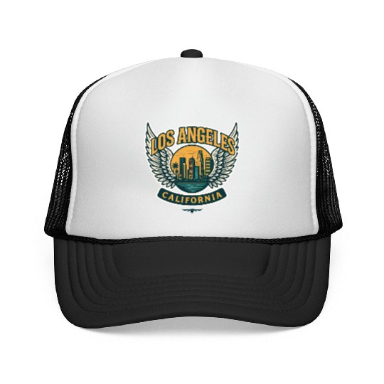 Los Angeles California Trucker Caps