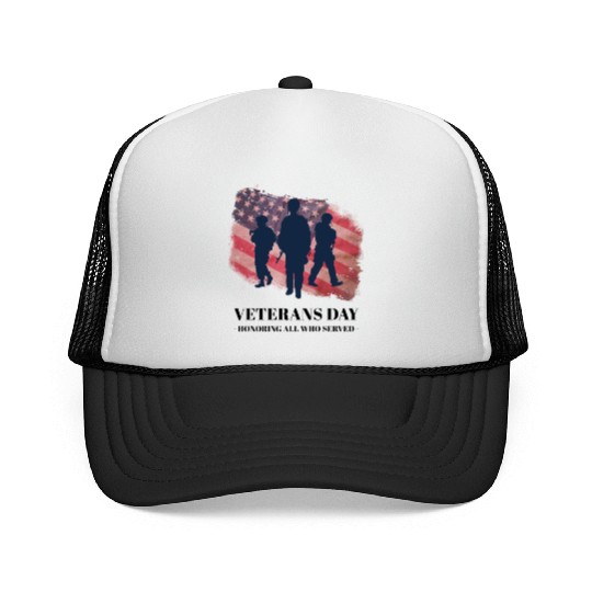 Memorial Day Patriotic Trucker Caps