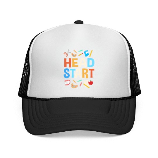 Head Start Crew School Teacher Trucker Caps