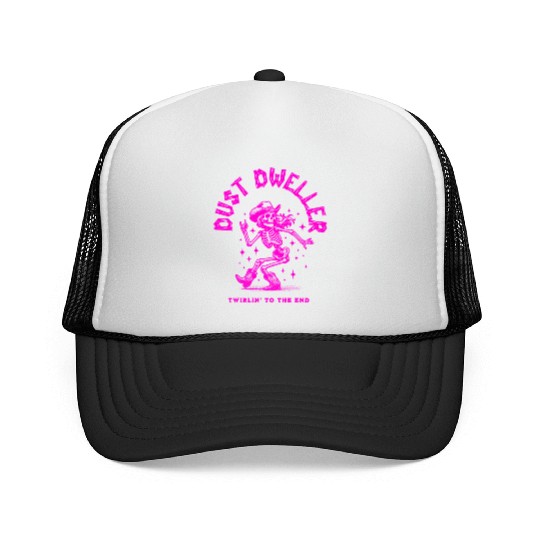 Dust Dweller - Cowgirl Skeleton Trucker Caps