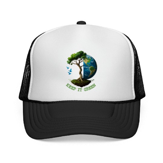 green earth Trucker Caps