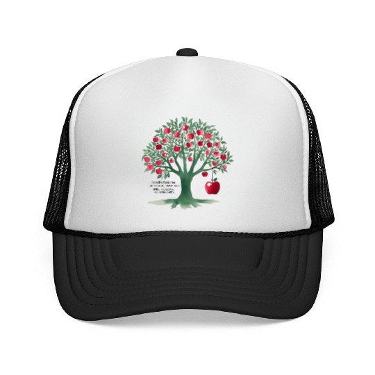 From the apple tree all beginnings Trucker Caps