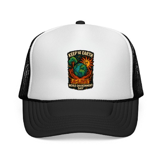 Earth Guardian World Environment Day Trucker Caps