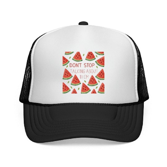 watermelon triangles Trucker Caps
