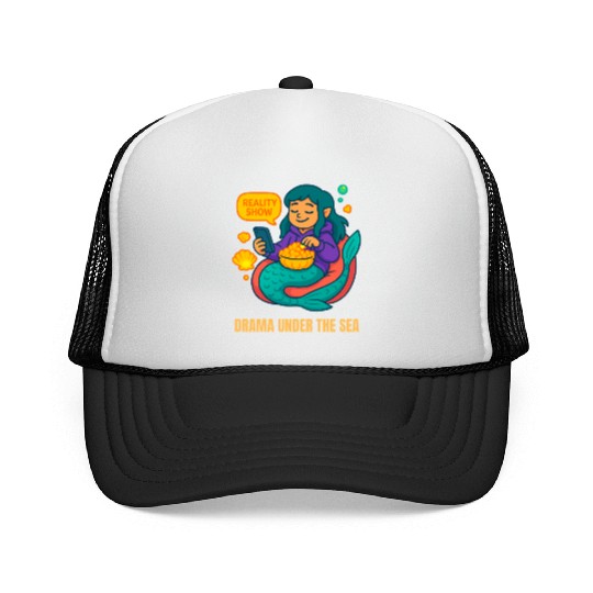 Drama Under the Sea Trucker Caps