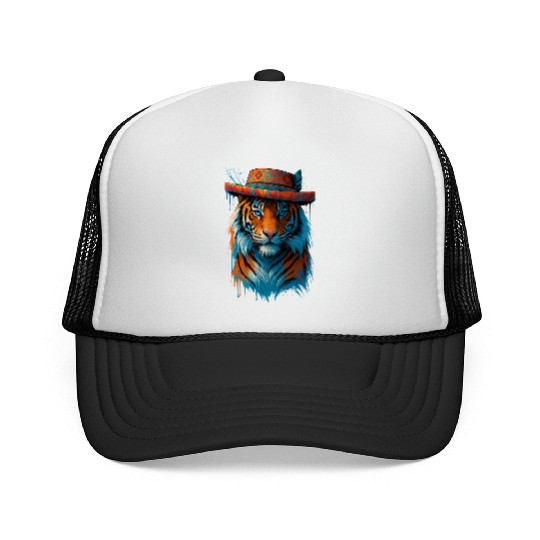 Tiger of Elegance Trucker Caps