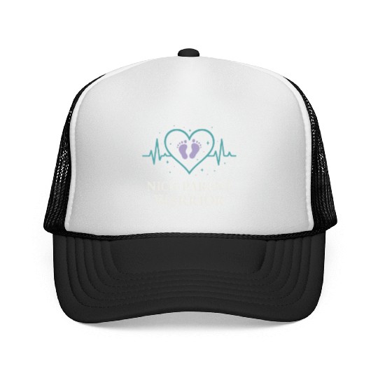 NICU Parent Pride Preemie Warrior Neonatal Trucker Caps