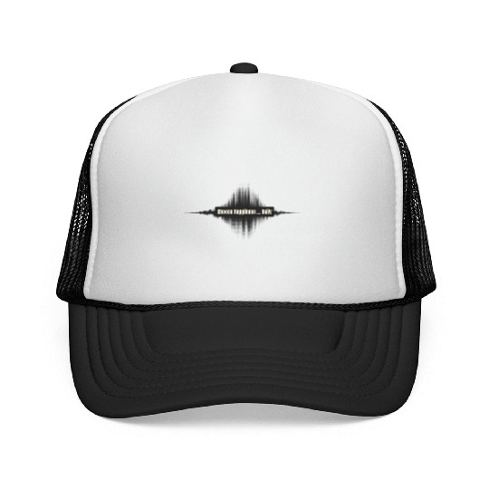 Choose Happiness Soundwave - Music Therapy Gift Trucker Caps