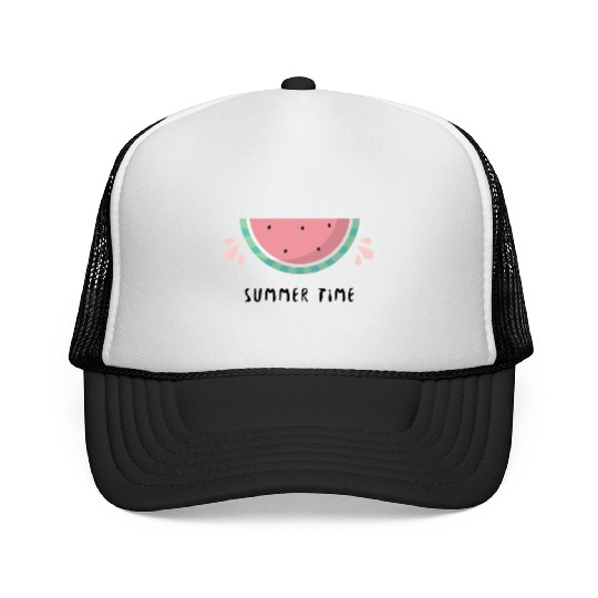 watermelon Summer Vibes Kids Trucker Caps Design