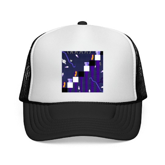 Climb Like a Penguin Trucker Caps