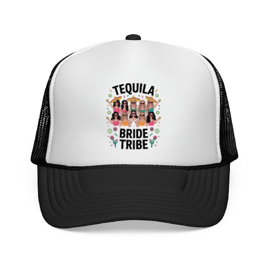 Tequila Bride Tribe - Bachelorette party Trucker Caps