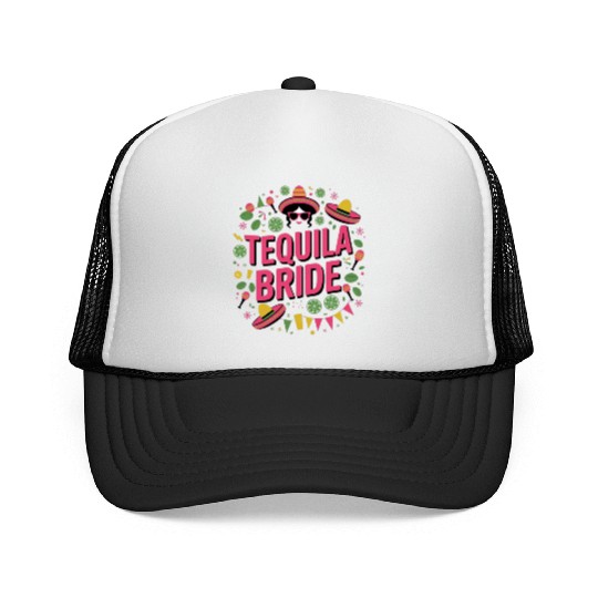 Tequila Bride Tribe - Bachelorette party Trucker Caps