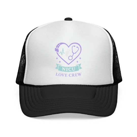 NICU Parent Pride Preemie Warrior Neonatal Trucker Caps