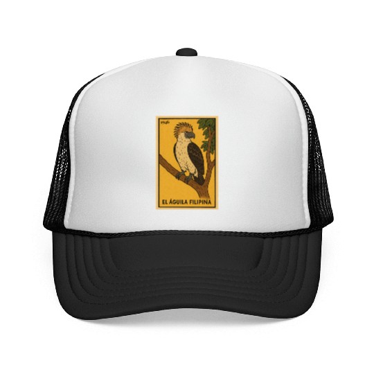 EL ÁGUILA FILIPINA - THE PHILIPPINE EAGLE Trucker Caps