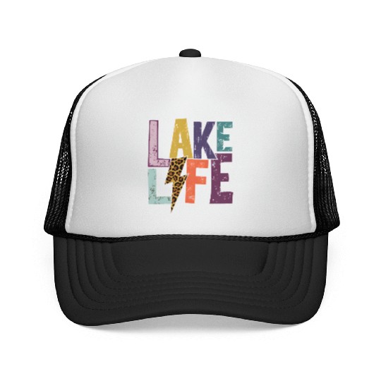 Lake Life bolt Trucker Caps