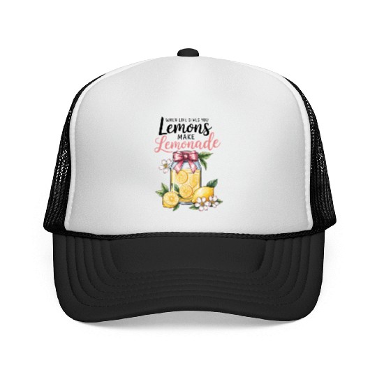 Lemon and Lemonad Trucker Caps