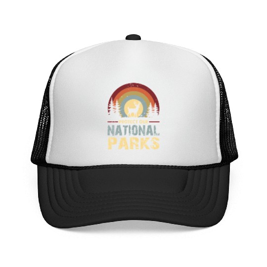 Protect our national parks Trucker Caps