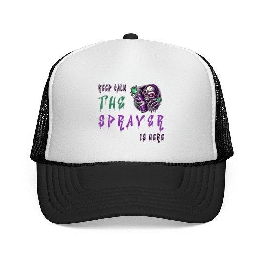 Keep Calm - The Sprayer Trucker Caps