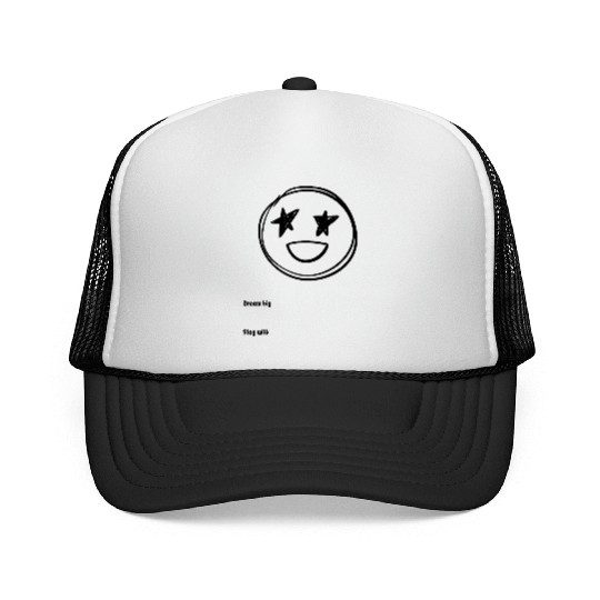 Dream Big, Stay Wild – X Eyes Aesthetic Trucker Caps