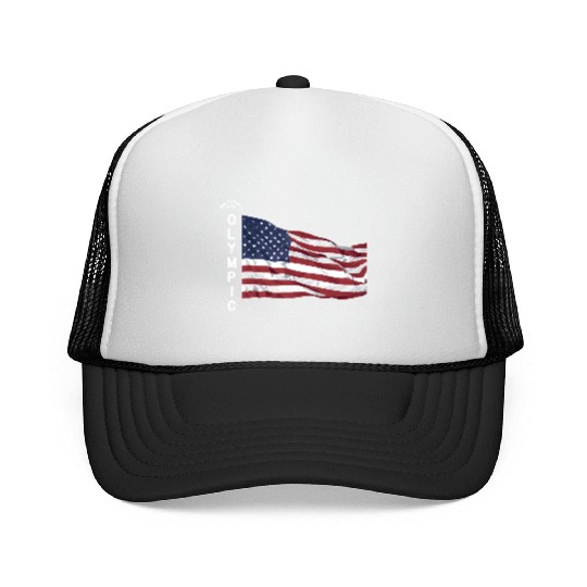 OLYMPIC National Park WASHINGTON STATE Olympic Trucker Caps