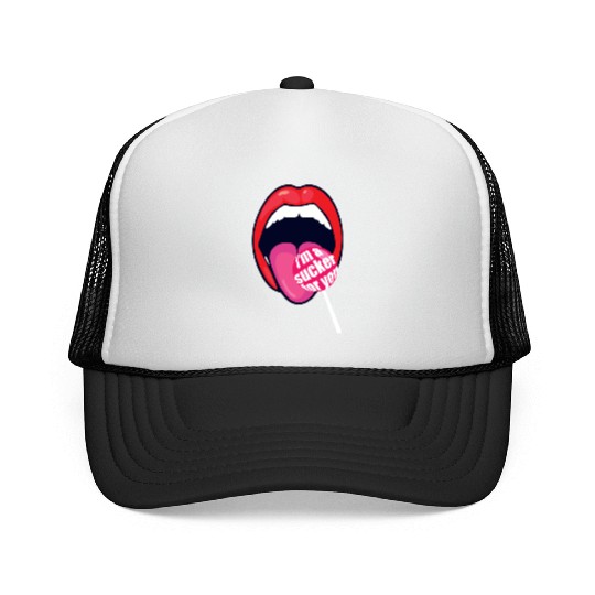 I m a Sucker For You Candy Pop Fans Lollipop 01 Trucker Caps