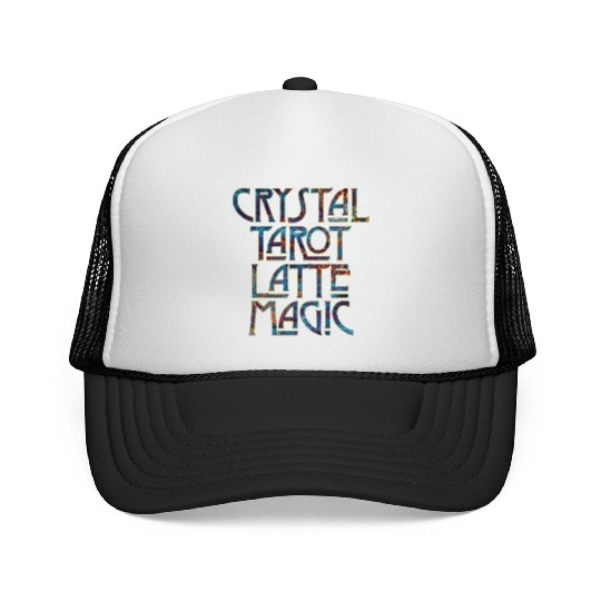 Crystal Tarot Latte Magic-Coffee Coven Collective Trucker Caps