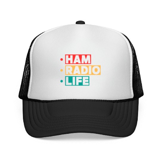 HAM RADIO LIFE Trucker Caps